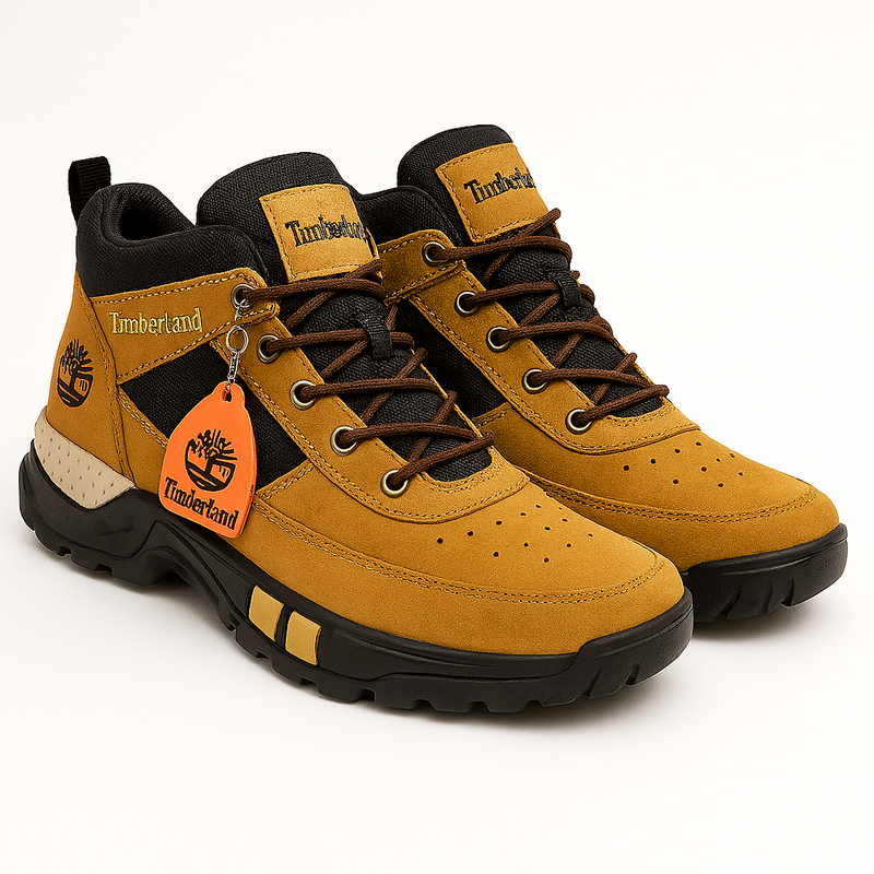 BOTAS TÁCTICAS TIMBERLAND PARA HOMBRE + REGALO DE BILLETERA DE CUERO TIMBERLAND