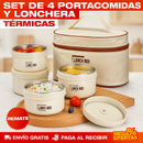 Lonchera Termica Lunch Box 4 en 1