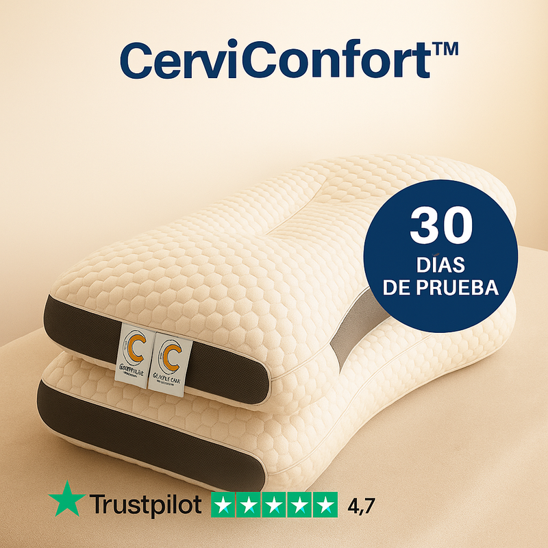 Almohada CerviConfort™ - Redescubre el placer de despertar sin dolores