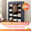 Closet Ropero Armable 3 Puertas Organizador Portatil