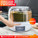 DISPENSADOR GIRATORIO DE ARROZ Y GRANOS 360º