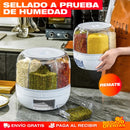 DISPENSADOR GIRATORIO DE ARROZ Y GRANOS 360º